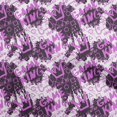 thumbnail image 1 of oneOone Cotton Poplin Purple Fabric Writing Abstract Texture With Text Sewing Material Print Fabric By The Yard 56 Inch Wide, 1 of 4