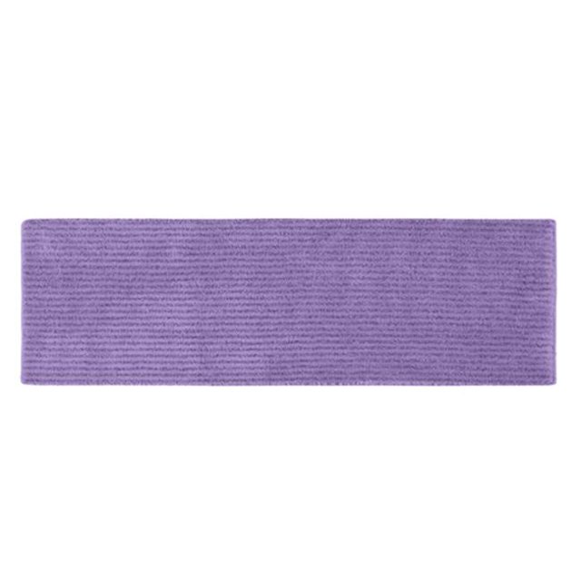 Garland Rug SHE-2260-09 Sheridan 22 in. x 60 in. Plush Washable Nylon Rug Purple