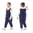thumbnail image 1 of RXIRUCGD Boys And Girls Baby Romper Plus Fleece Overalls( Navy, Size:3 Years ), 1 of 4