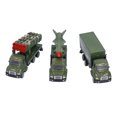 thumbnail image 2 of Alloy Metal Army Toys Model, Fall Resisting Diecast Military Toy Vehicles  For Gift Pull Back Military Car Set, 2 of 8