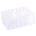 thumbnail image 2 of CHOK Home Edit Storage  Mesh Storage Box Foldable Closet Clothes Dividers Nylon Dresser Compartments Organizers White O323, 2 of 9