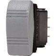 thumbnail image 2 of Blue Sea Interrupteur Multi-Usages 8230-BSS Contura III; 20 Ampères à 12 Volts/15 Ampères à 24 Volts; Interrupteur à Bascule; Action de Commutation; un Seul Poteau; LED; Noir avec Actionneur Gris, 2 of 2