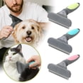 thumbnail image 3 of Brosse de Descente pour Chats et Chiens Outil de Toilettage Grande Taille Réduit Efficacement la Perte de Poils et Tapis, 3 of 3