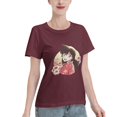 thumbnail image 2 of Women's Basic Short Sleeve T-Shirt Detective Conan Moriland, 2 of 6