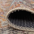 thumbnail image 3 of LaDole Rugs 8x10 Living Room Large Premium Cotton Washable Area Rug | Traditional Home Decor Boho Carpet For Living Room, Bedroom, Dining Floor |Terra Red Blue, 3 of 5