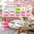 thumbnail image 3 of Bluetooth Thermal Label Printer Wireless Small Shipping Label Printer 4X6 Compatible ,Improve Efficiency, 3 of 6