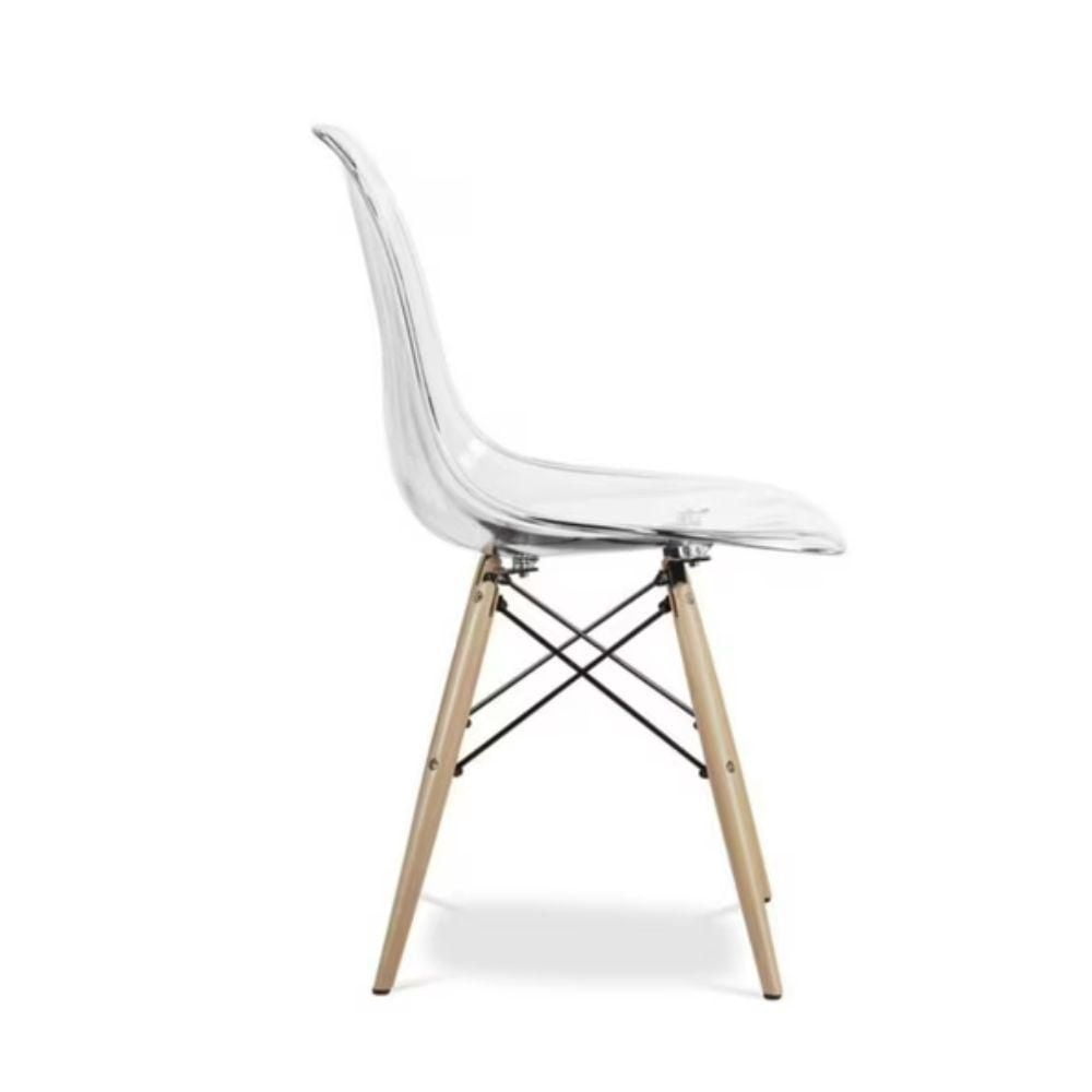 Chaise en bois transparent Heavenly Collection