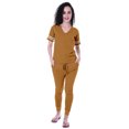 thumbnail image 1 of Moomaya Ensemble de Nuit Simple pour Femmes avec Pyjama en Coton 2 Pcs Nuisettes, 1 of 7