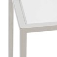 thumbnail image 5 of Kate and Laurel Jaspur Square End Table, 7" x 7" x 21", Silver, Multi-Functional Drink Table and Plant Stand, 5 of 5
