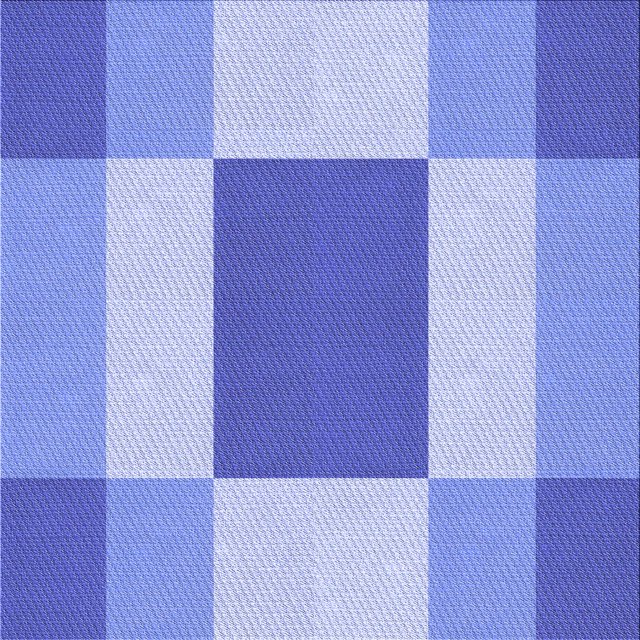 Ahgly Company Machine Washable Indoor Square Transitional Jeans Blue Area Rugs, 4' Square