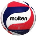 thumbnail image 2 of Molten FLISTATEC Volleyball - Volleyball Officiel des États-Unis Volleyball, Rouge/blanc/bleu, 2 of 4