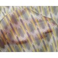 thumbnail image 3 of oneOone Silk Tabby Fabric Ikat Style Stripe Printed Fabric 1 Yard 42 Inch Wide, 3 of 3