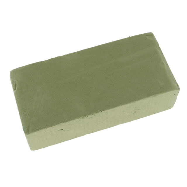 Bloc en Mousse Floral - Brique en Mousse Humide, une Éponge Rectangulaire Verte Mesurant Environ 23 x 11 x 7,5 cm (9 x 4,3 x 2,75 Pouces). Idéal pour arrangements Floraux et Projets d'Artisanat, Convient aux Mariages, Bureaux, restaurants et Autres Cadres Décoratifs.
