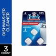 thumbnail image 1 of FINISH® Dishwasher Cleaner, In-wash Cleaner, 3 Count, Grease Removal, Runs With Dishes, 3 count, 1 of 5