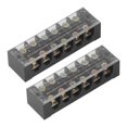 thumbnail image 4 of Bande de Borne de Barrière de Fil 600V 60A, Câblage Facile Coque PC Bande de Borne Double Rangée, Multi Applications, 4 of 7
