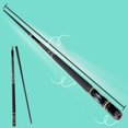 thumbnail image 4 of DYNWAVECA Pool Cue Stick 1/2 Split Billiards Pool Stick Portable Split 13mm Tip Two Section with Tail Hole 147cm for Bar Men Women Home Pattern B, 4 of 10