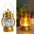 thumbnail image 3 of tredstone Lanterne Lampe à Huile LED Table Porche Cabine Lumière Dorée, 3 of 8