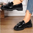 thumbnail image 4 of Womens Fashionable Casual Versatile Tassel Slip-On Spring And Summer New Loafers, 4 of 9