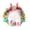 A, variante sur Pisexur Couronne Printanière de 21,5 Pouces avec Fessier de Lapin de Pâques et Nœud Oreilles Couronnes de Pâques pour Porte d'Entrée Décoration Murale Guirlande de Lapin de Pâques avec Fleurs pour Mur Porte d'Entrée Décorations de Pâques