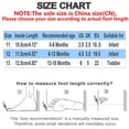thumbnail image 4 of Ketyyh-chn99 Baby Girls Boys House Shoes Baby Slippers Baby Girls Boys Cotton Booties Winter Warm Fleece Slippers Toddler Non Slip Ankle Boots House Socks Shoes for 6-12 Months,Blue, 4 of 5