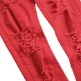 thumbnail image 4 of cllios Prime Clearance Men's Skinny Ripped Jeans Slim Fit Distressed Stretch Denim Pants, 4 of 8