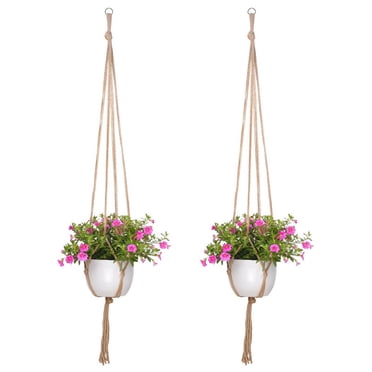 RKSTN Psychedelic Tapestries Macrame Plant Hangers Hanging Basket Hanging Plant Holder Bohemian Decor Plant Home Decoration,Wall Blanket