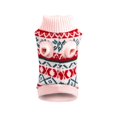 thumbnail image 2 of Autumn And Winter Small And Medium-sized Cats And Dogs Pets Rhombus Knitted Pet Clothes, 2 of 9