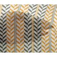 thumbnail image 4 of oneOone Viscose Chiffon Fabric Stripe & Herringbone Geometric Print Sewing Fabric BTY 42 Inch Wide, 4 of 4