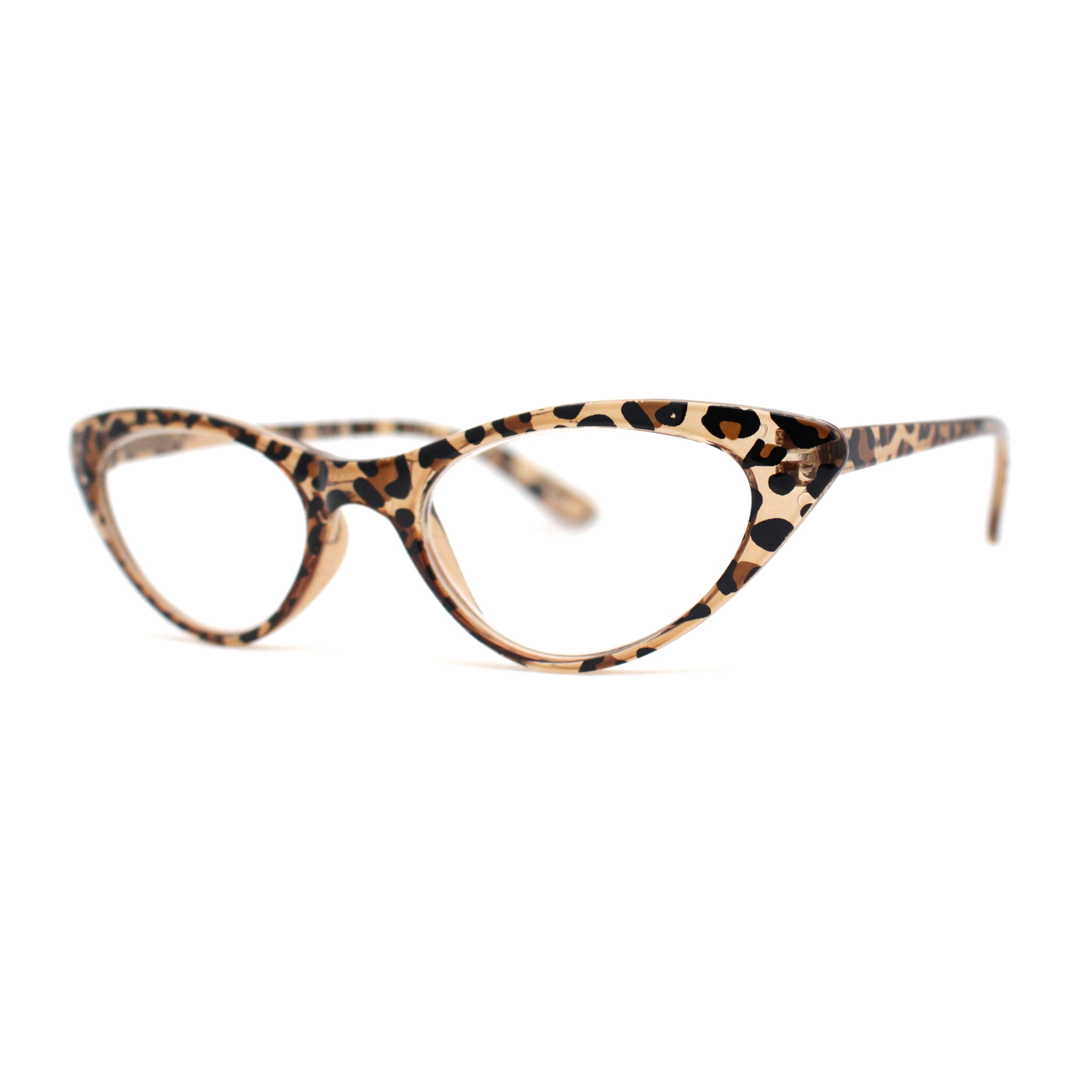 Classic Iconic Fashionable Cat Eye Snug Reading Glasses Tortoise +1.75