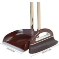 thumbnail image 4 of LAICAIW Broom with Dustpan Combo Set, Broom and Dustpan Set, Heavy Duty Dust Pan and Broom with Long Handle, Broom and Dustpan Combo for Home Lobby Floor with A Comb-Shaped Filter, 4 of 7