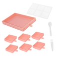 thumbnail image 3 of 5D Diamond Painting Tray Holder Point Drill Tray Container for Adults Funnel Row Pink, 3 of 7