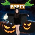 thumbnail image 2 of Halloween Bat Costume Adorable Combinaison d'Halloween à Fermeture Éclair Costume de Fête pour Enfants, 2 of 10