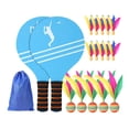 thumbnail image 1 of Lipstore 2 Pieces Badminton Set Exercise Badminton Racket for Outdoor Indoor Children D, 1 of 8