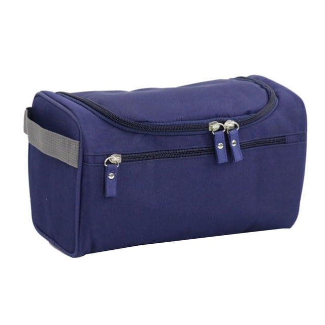 Organisateur de Toilette pour Hommes Trousse de Rasage Cosmétique Imperméable Sac de Rangement pour Accessoires de Voyage