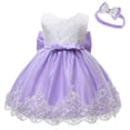 thumbnail image 1 of Robes pour Filles Robes de Cérémonie pour Filles Robe Violette pour Filles Robe de Mariage pour Filles Robes pour Fille Taille Mode pour Filles, 1 of 4