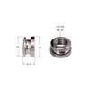 thumbnail image 4 of serony 2 Pcs Bouton de Verrouillage de Sangle de Guitare Cric Fileté pour Pièces de Guitare Argent, 4 of 9