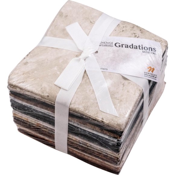 Linda Ludovico Stonehenge Gradations II Mineral 24 Fat Quarters Northcott FQGRAD24-360