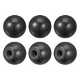 thumbnail image 1 of Unique Bargains Boutons à Billes Filetés Poignées à Billes Rondes à Filetage Femelle de 0,98 Pouce, Noir, 1 of 5