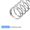 thumbnail image 4 of Unique Bargains Compression Spring, 5 Pack 304 Stainless Steel, 5mm OD, 0.4mm Wire, 20mm Length, 4 of 6