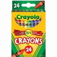 thumbnail image 1 of Crayola Crayons, 24 Count, 24 colourful crayons, 1 of 3