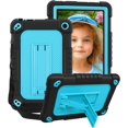 thumbnail image 1 of Mignova for Amazon All-New Fire 7 Tablet (12th Generation,2022 Release) Case,Heavy-Duty Rugged Kickstand Shockproof Kids with Shoulder Strap Case for Fire 7 Tablet 2022 Release(Black/Blue), 1 of 6