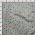 thumbnail image 3 of oneOone Tissu Polyester Lycra Tissu Framboise Imprimés au Mètre 56 Pouces de Large, 3 of 4