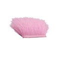 thumbnail image 1 of pitrice 1 Yard Dyed Ostrich Feather Fringe Trim Ribbon Embellishment Light pink, 1 of 8