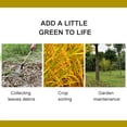 thumbnail image 3 of Amdohai Adjustable Telescopic Rake with Extendable Handle&Fan-head Stainless Steel Garden Leaves Rake, 3 of 9