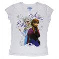 thumbnail image 1 of Frozen - Back to Back Girls Youth Capsleeve T-Shirt, 1 of 1