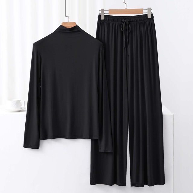 Weiqiqre Pyjamas pour Femmes Pyjamas Rafraîchissants Ensembles d'Été Assortis Manches Courtes Ensemble de Détente Femmes