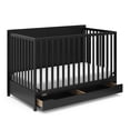 thumbnail image 1 of Lit de Bébé 5-en-1 avec Tiroir Melrose de Graco, Noir, 1 of 16