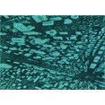 thumbnail image 1 of Ahgly Tapis Rectangulaire Lavable en Machine Intérieur Transitionnel Turquoise Foncé Vert, 2 Pieds x 3 Pieds, 1 of 7