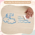 thumbnail image 2 of OUYAWEI Table and Chairs Set for Ages 2-10, Height Adjustable Desk with 4 Seats,Arts & Crafts Table,Graffiti Desktop, Non-Slip Legs, Max 300lbs, Children Multi-Activity Table for Classrooms,Daycares, 2 of 7
