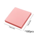 thumbnail image 3 of Sticky Notes - Self-Adhesive Memo Pad Set, Colorful Planner Tabs for Books & organization, Removable & Repositionable Paper Flags, Pink, JKODE, 3 of 8